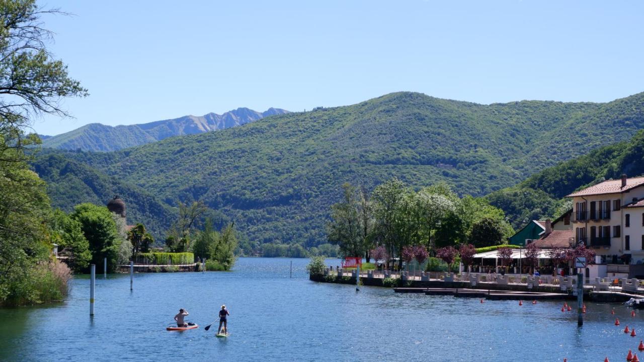 Lavena - Lake & Mountain Apartments Lavena Ponte Tresa Luaran gambar