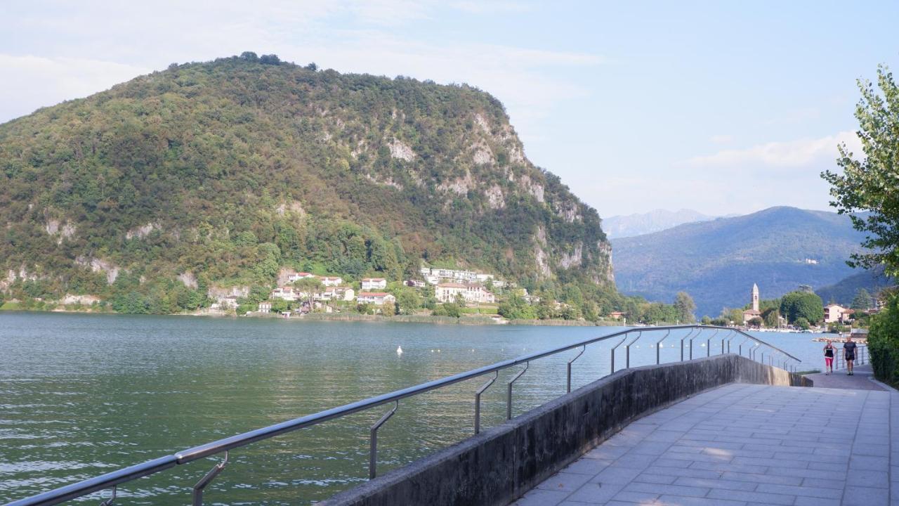 Lavena - Lake & Mountain Apartments Lavena Ponte Tresa Luaran gambar